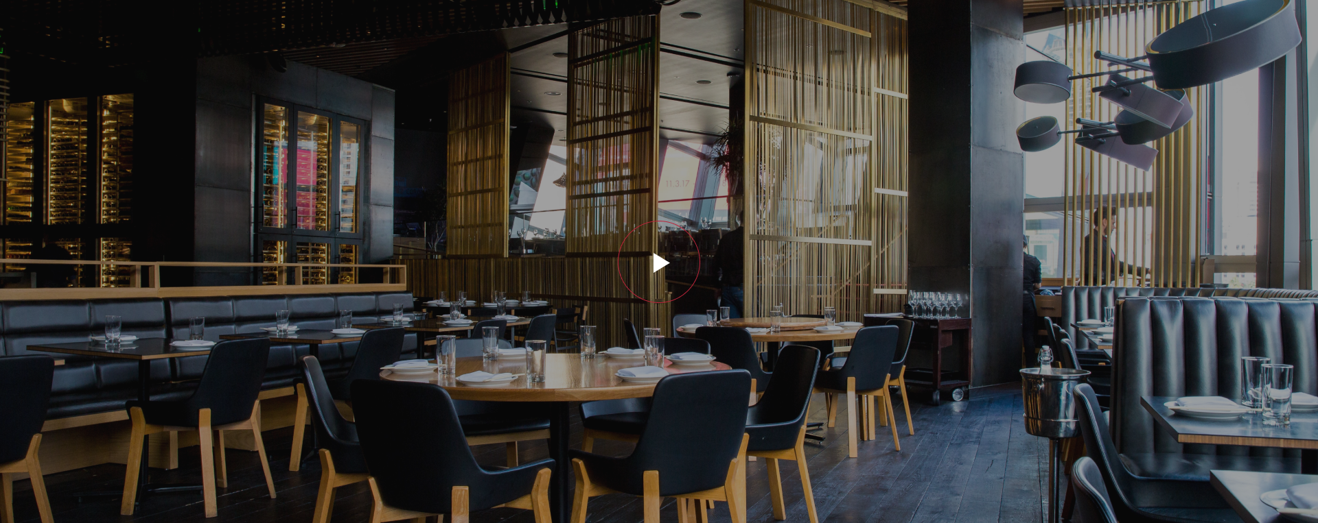 Inside our restaurant